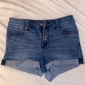 PacSun High Rise Super Stretch Jean shorts!